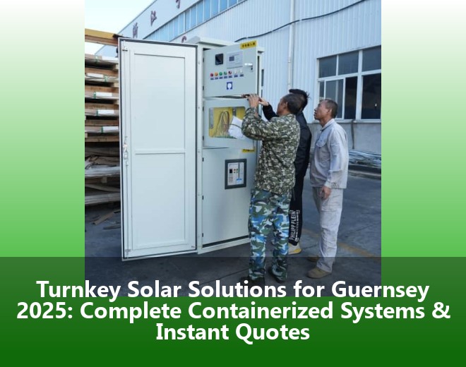 Turnkey Solar Solutions for Guernsey 2025: Complete Containerized Systems & Instant Quotes